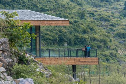 Tourist Center of Anlong Limestone Resort by 3andwich Design and He Wei Studio