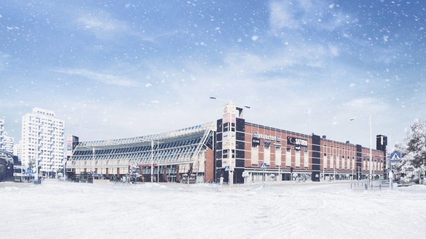 Architects and designers invited to reimagine a shopping centre as a “winter wonderland outlet”