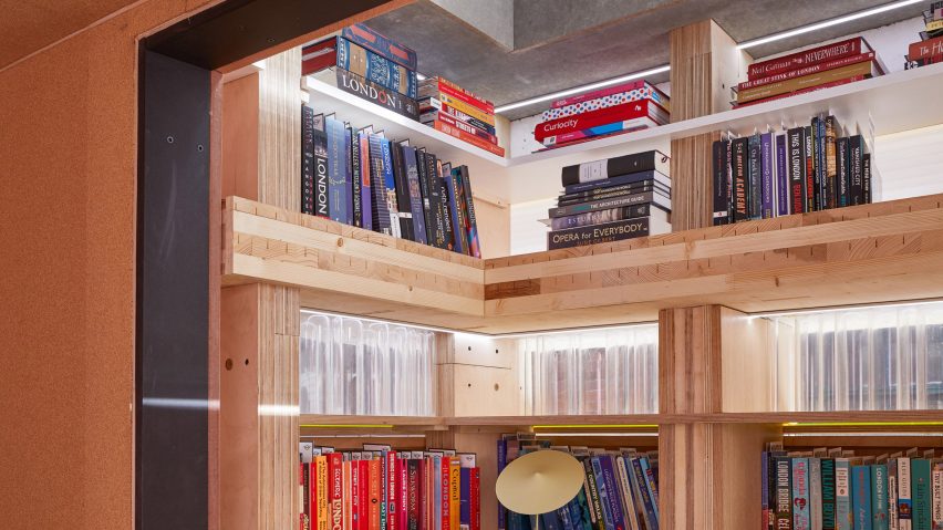 10 residential spaces designed for reading books