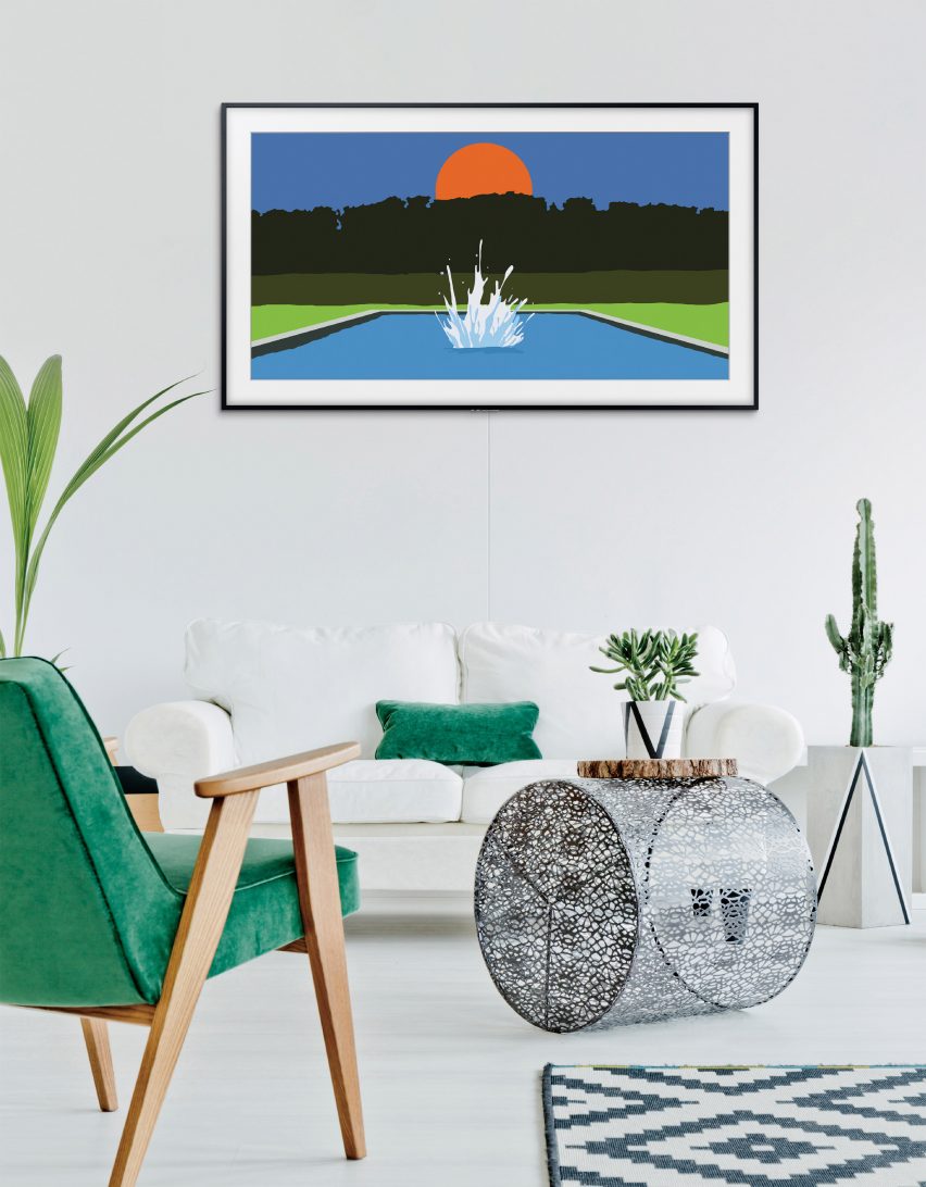 The Frame television by Samsung