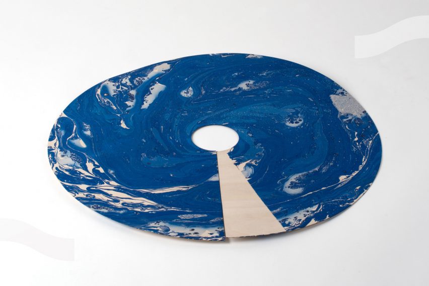 London designers Unit Lab, Dean Brown and Kirsi Enkovaara hold water-themed exhibition in Peckham, London