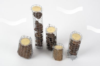London designers Unit Lab, Dean Brown and Kirsi Enkovaara hold water-themed exhibition in Peckham, London