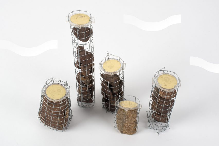 London designers Unit Lab, Dean Brown and Kirsi Enkovaara hold water-themed exhibition in Peckham, London