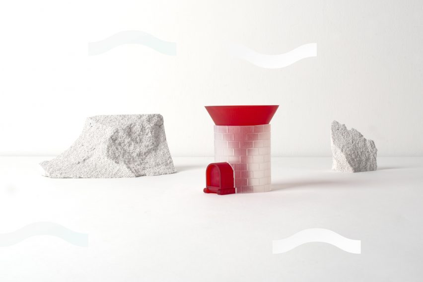 London designers Unit Lab, Dean Brown and Kirsi Enkovaara hold water-themed exhibition in Peckham, London