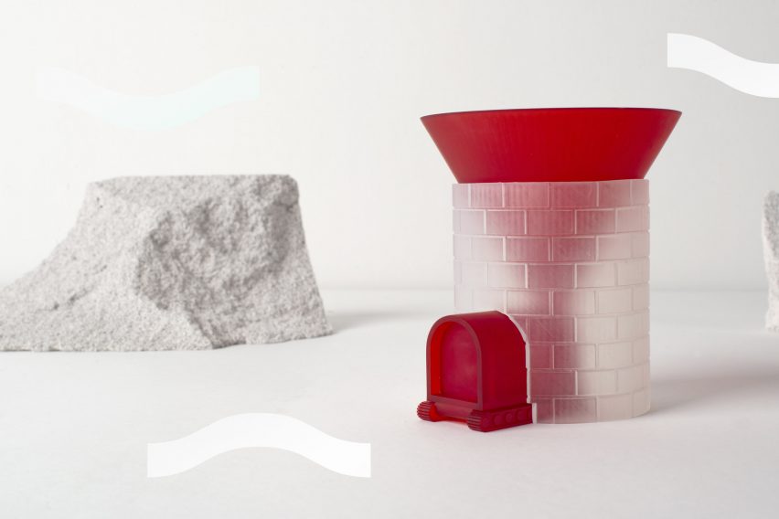 London designers Unit Lab, Dean Brown and Kirsi Enkovaara hold water-themed exhibition in Peckham, London