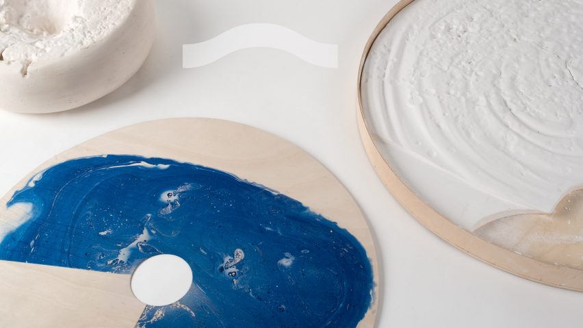 London designers Unit Lab, Dean Brown and Kirsi Enkovaara hold water-themed exhibition in Peckham, London