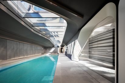 520 W 28th Amenities by Zaha Hadid Architects