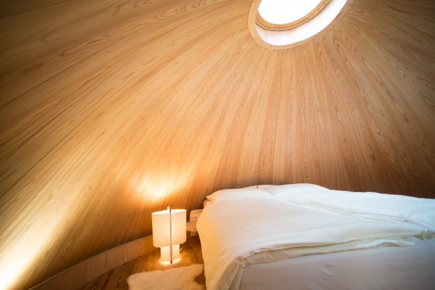 Pinecone treehouse by Architetto Claudio Beltrame and Domus Gaia