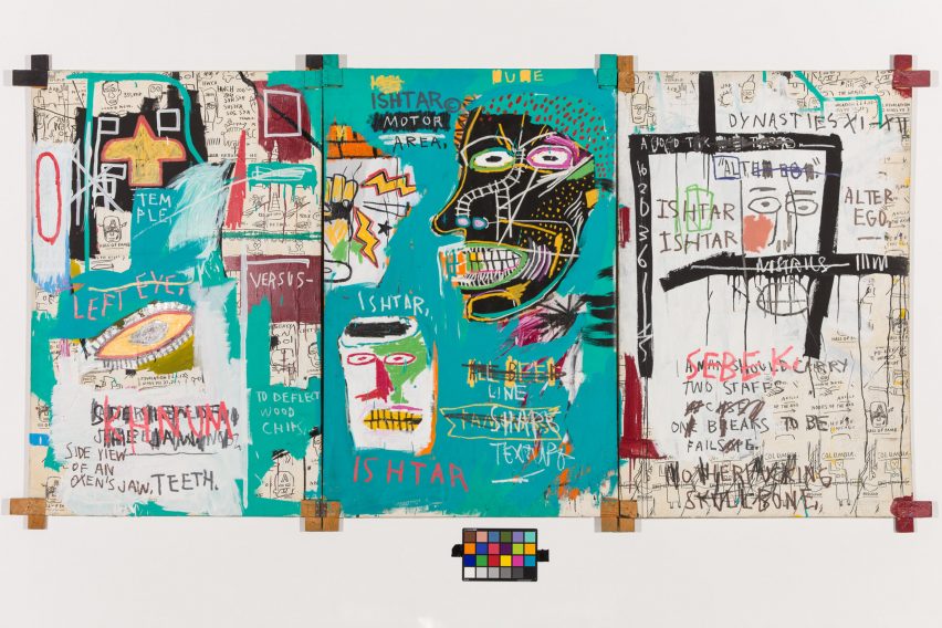 Basquiat: Boom for the real exhibition at the Barbican in London.