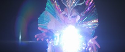 Icelandic musician Bjork's music video for The Gate, directed by Andrew Thomas Huang.