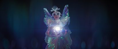 Icelandic musician Bjork's music video for The Gate, directed by Andrew Thomas Huang.
