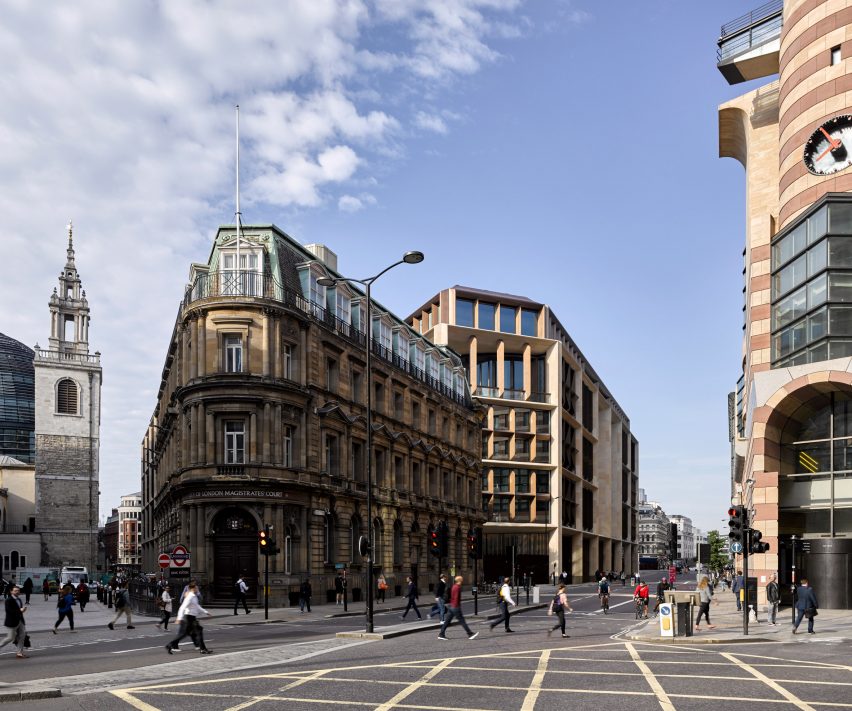 Bloomberg building by Foster + Partners