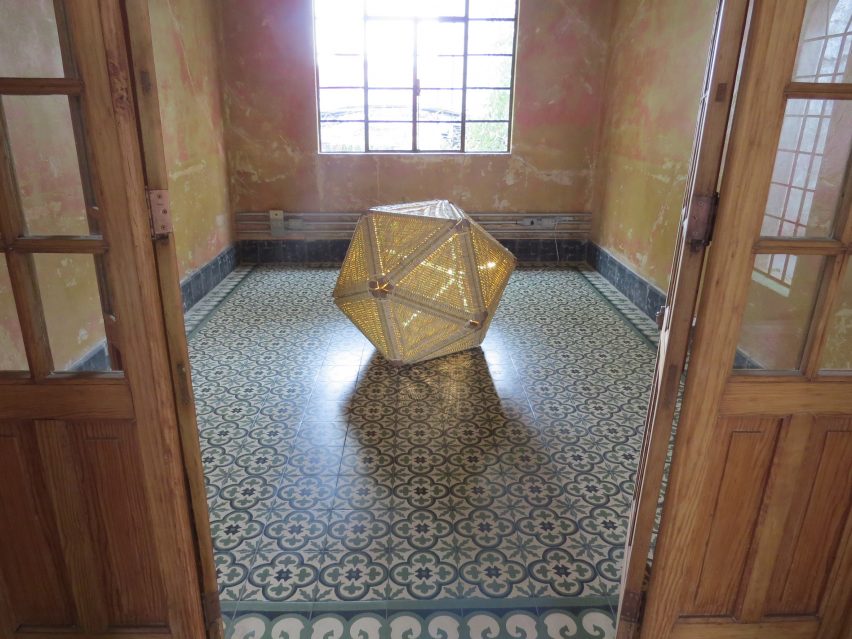 Casa Wabi installations at Design Week Mexico