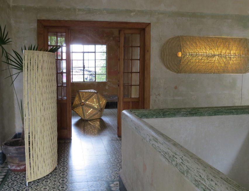 Casa Wabi installations at Design Week Mexico