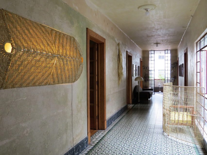 Casa Wabi installations at Design Week Mexico
