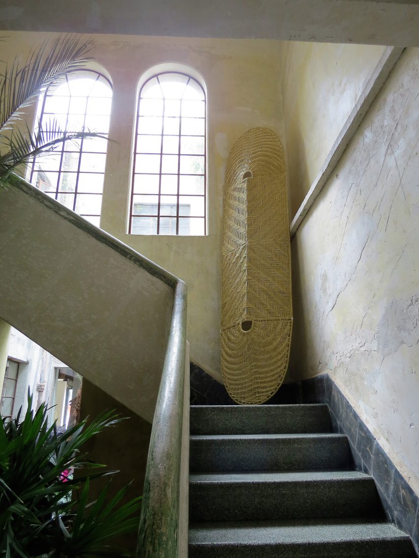 Casa Wabi installations at Design Week Mexico