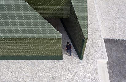 Cemetery toilet by M2. Senos Architects