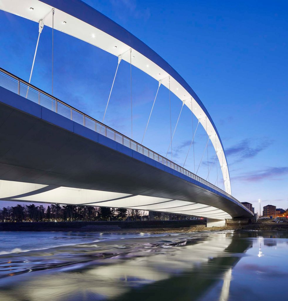Cittadella Bridge by Richard Meier