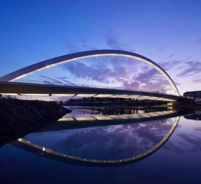 Cittadella Bridge by Richard Meier