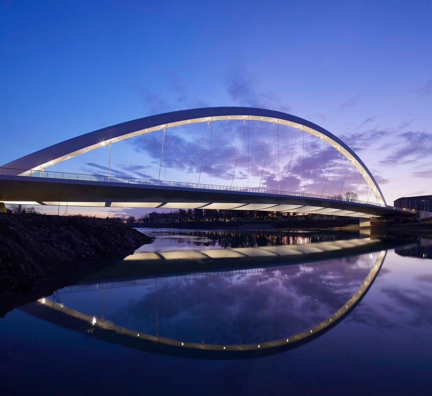 Cittadella Bridge by Richard Meier