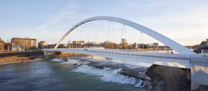 Cittadella Bridge by Richard Meier