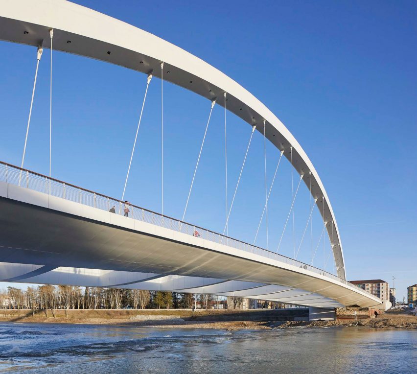 Cittadella Bridge by Richard Meier