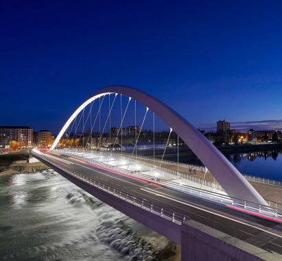 Cittadella Bridge by Richard Meier