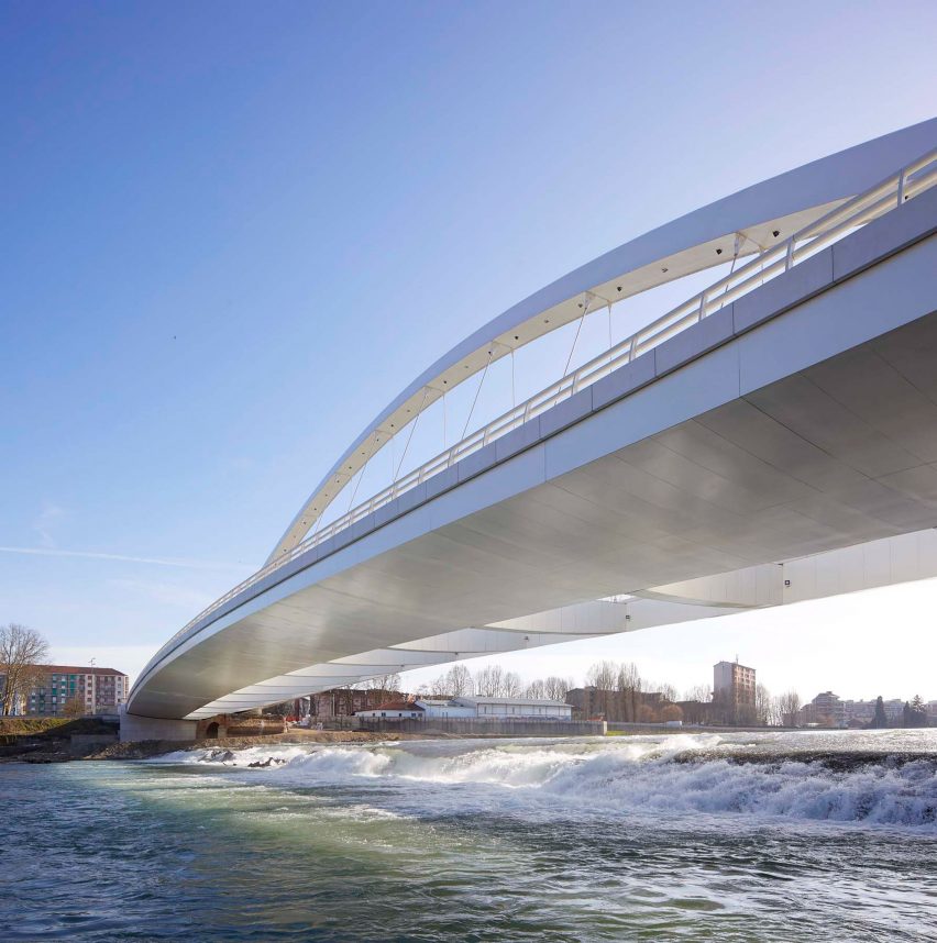 Cittadella Bridge by Richard Meier