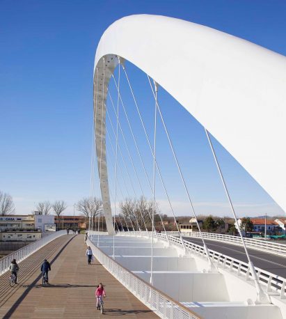 Cittadella Bridge by Richard Meier