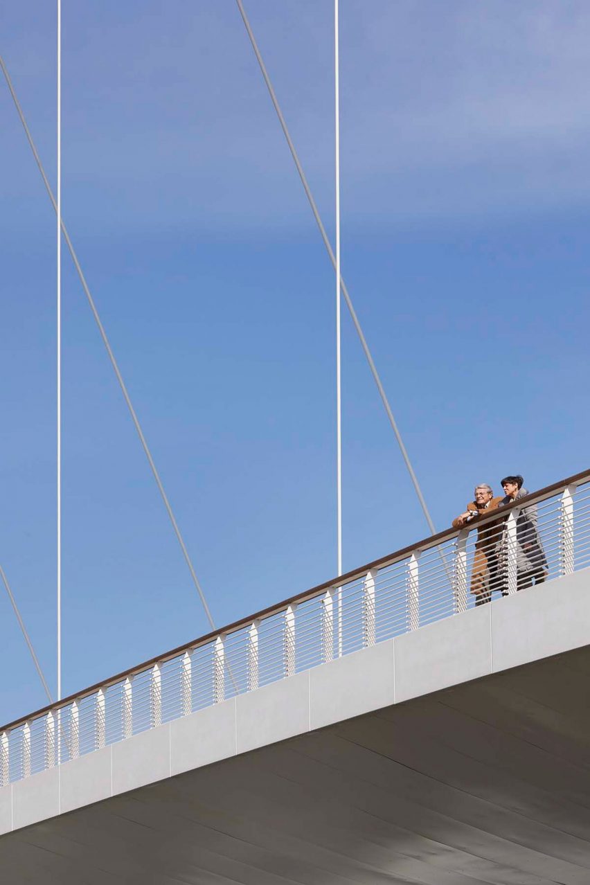Cittadella Bridge by Richard Meier