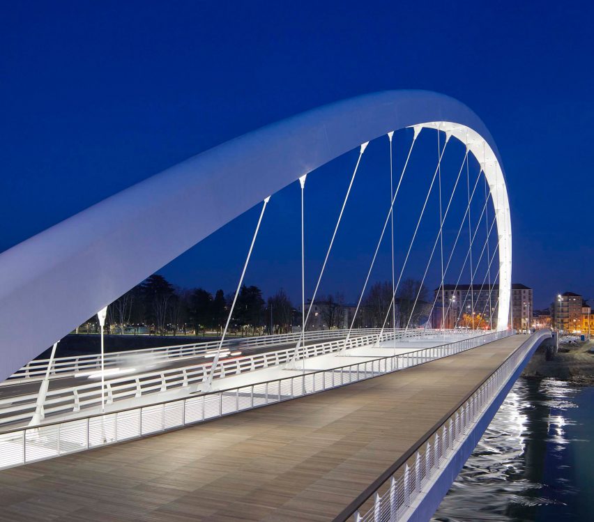 Cittadella Bridge by Richard Meier