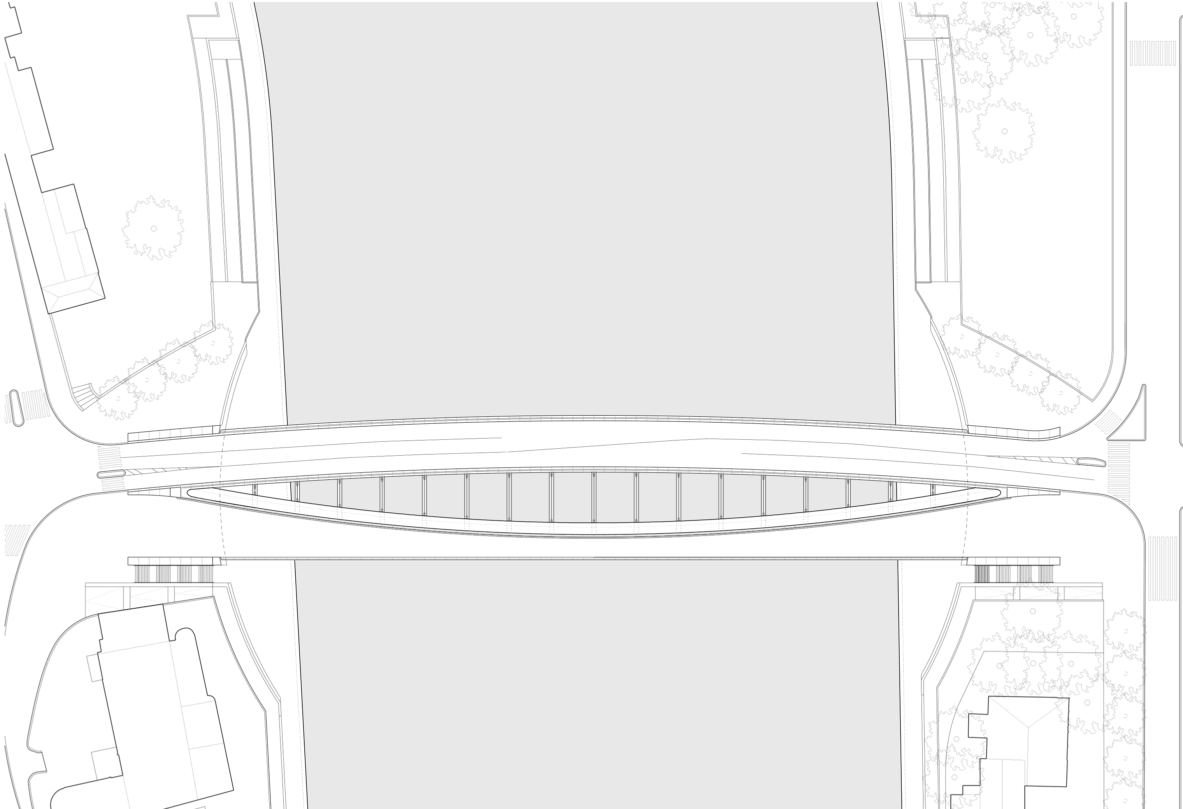 Cittadella Bridge by Richard Meier