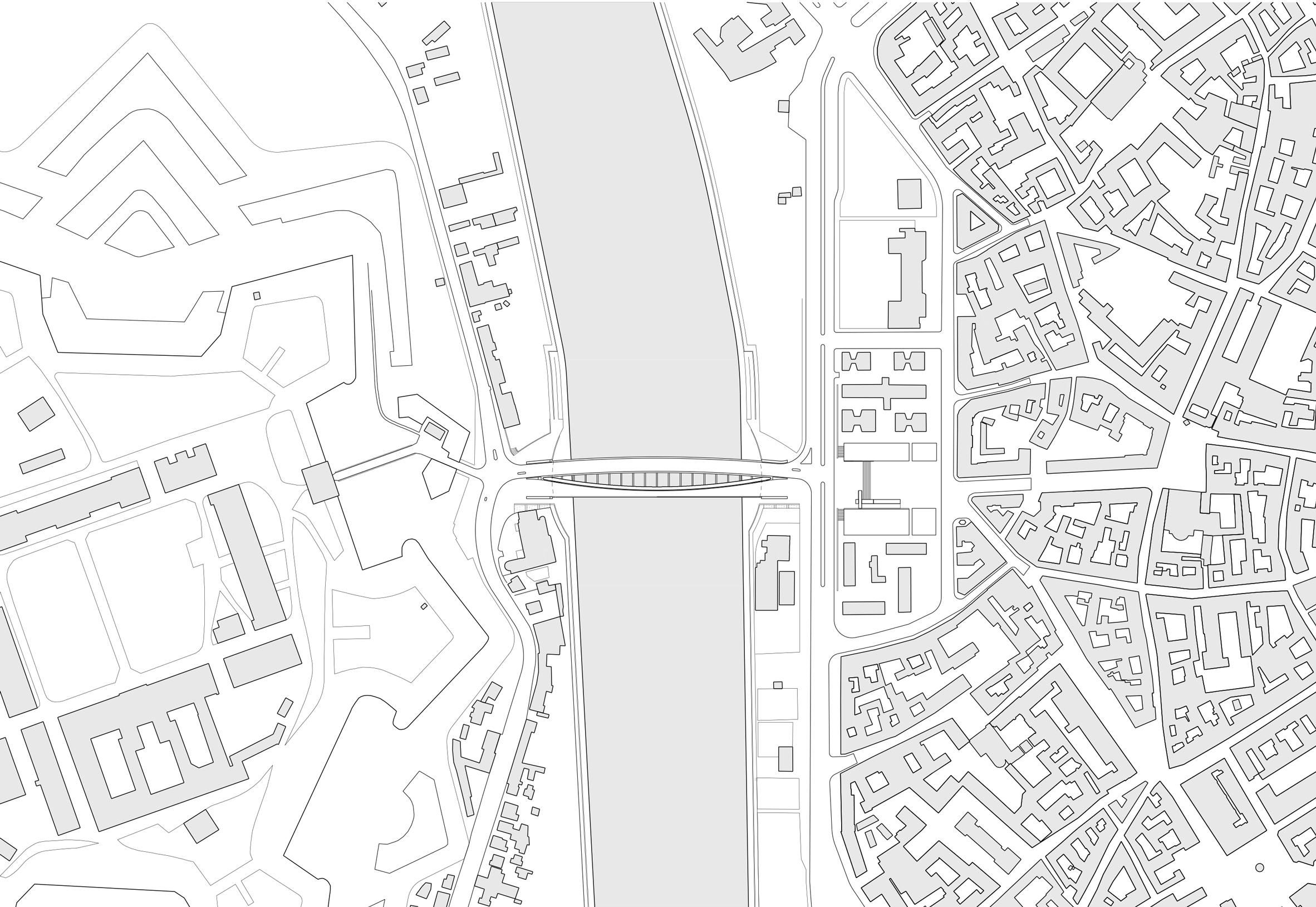 Cittadella Bridge by Richard Meier