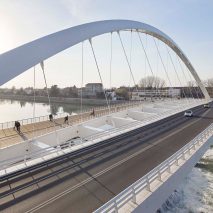 Cittadella Bridge by Richard Meier