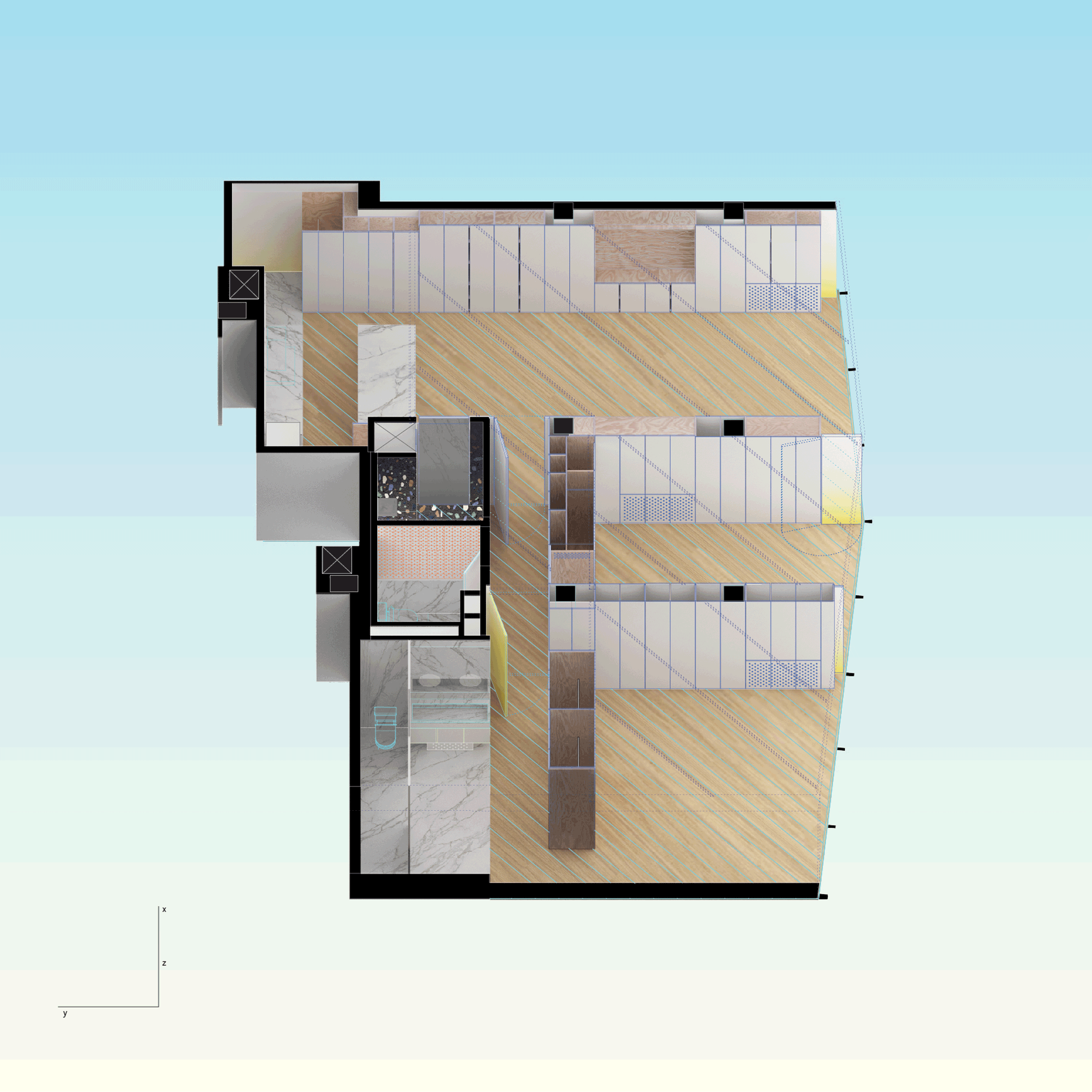 Collector's Apartment by MOS