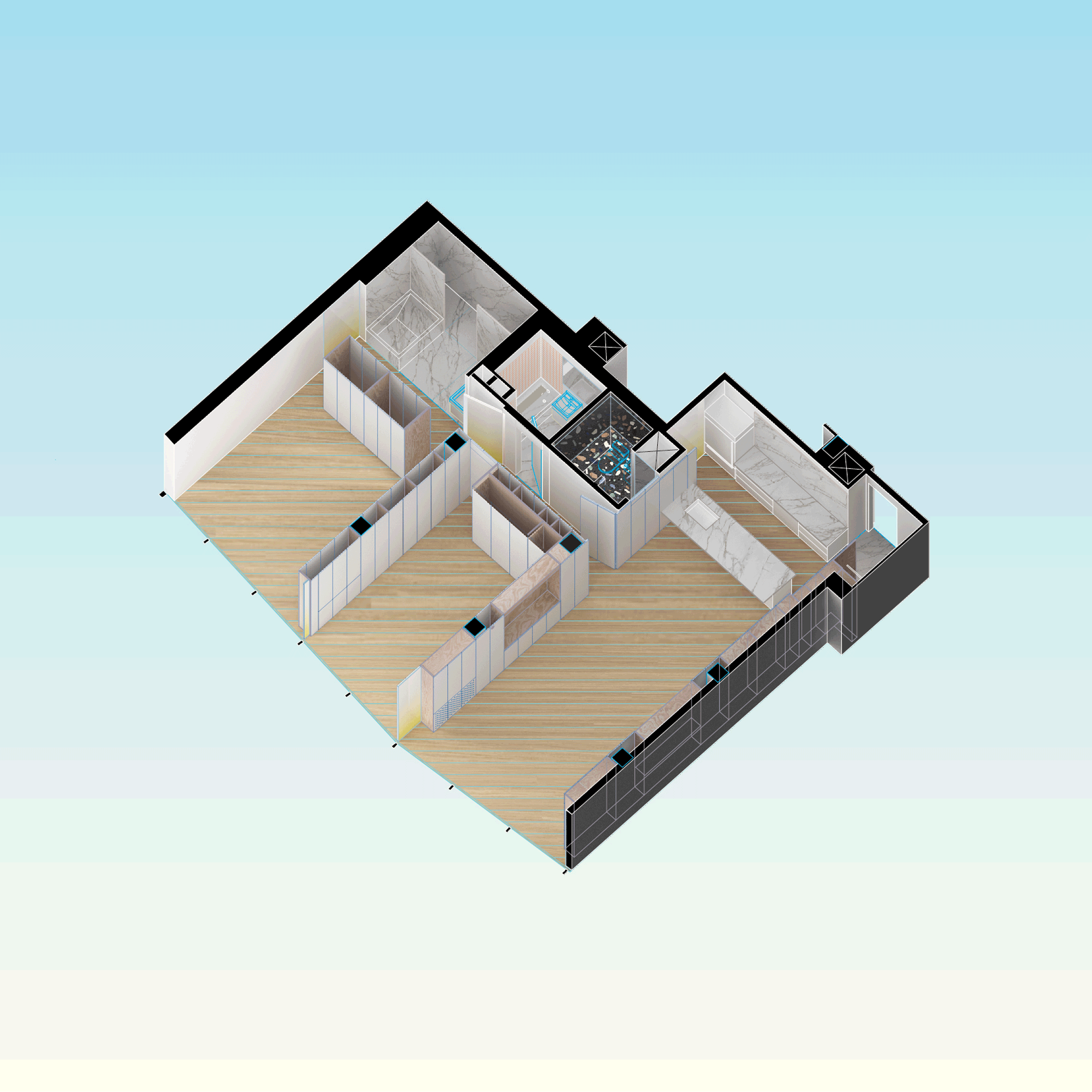Collector's Apartment by MOS