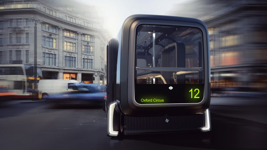 Self-driving vehicle designed to help London commuters reconnect with their surroundings