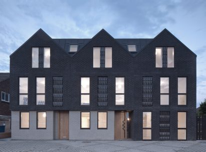 London studio Denizen Works has completed a block of apartments in the English seaside town of Whitstable.