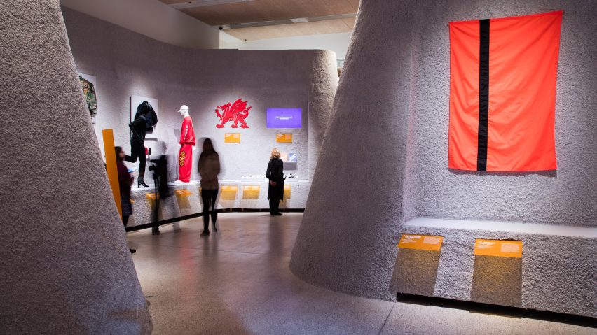 Carmody Groarke creates cave-like space to showcase Designs of the Year nominees