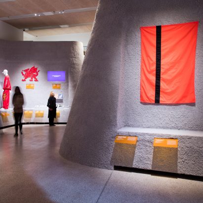 Carmody Groarke creates cave-like space to showcase Designs of the Year nominees