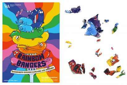 Edible posters by Rob Flowers and culinary installations by Bompas & Parr