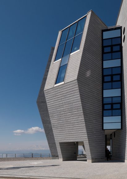 Stone Flower by Mario Botta