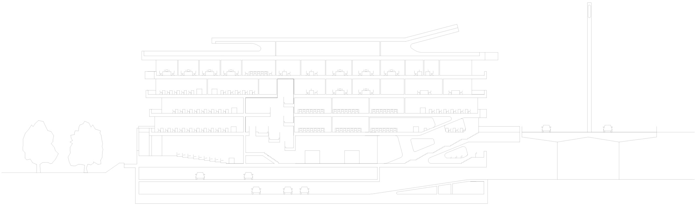 FOM Hochschule building by Jürgen Mayer H plan
