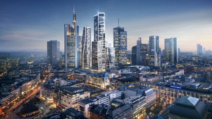Frankfurt embarks on Brexit building boom with new high-rises by BIG, UNStudio and more