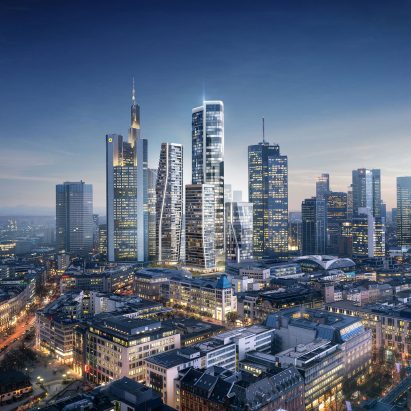 Frankfurt embarks on Brexit building boom with new high-rises by BIG, UNStudio and more