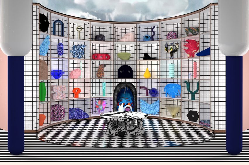 To celebrate the Centre Pompidou's fortieth anniversary, Paris-based studio GGSV have designed an interactive installation for children in the building's Galerie des enfants exhibition space.