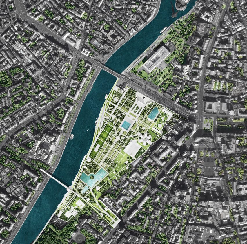 Gorky Park masterplan by Meganom