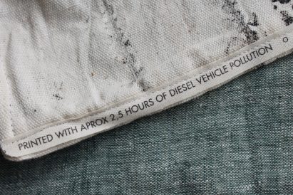 Graviky Ink scarves by Dutch designer Kelly Gijsen