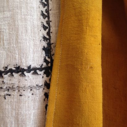 Graviky Ink scarves by Dutch designer Kelly Gijsen