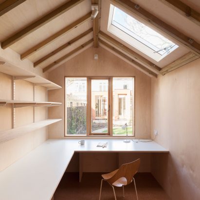 Laura Dewe Mathews creates spaces for birdwatching and painting in London home of a retired couple